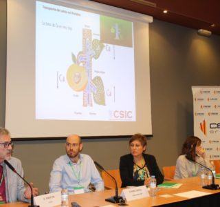 Jesús Val, cienfítico del EEAD CSIC en su charla en QUIMIARAGON 2018