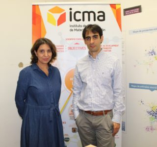 Valeria Grazú y Carlos Sánchez Somolinos , investigadores del ICMA