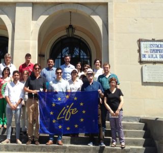 miembros del proyecto europeo LIFE+Multibiosol, precursor del grupo Agrobiosol